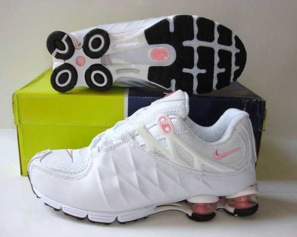 Rose Et Blanc Nike Shox 3903